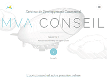 Tablet Screenshot of mva-conseil.com